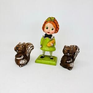 St. Patrick's Day Irish Girl Figurine 8” Debra Schoch Bethany Lowe